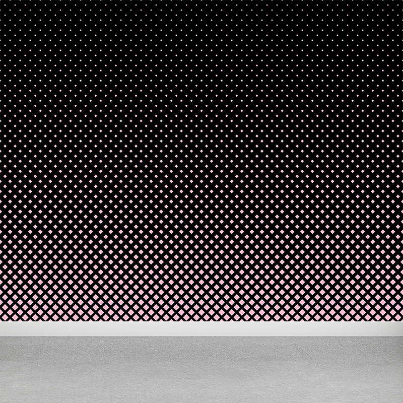 Modern Geometric Mural Wallpaper Square Illustration Multiple Sizes Available