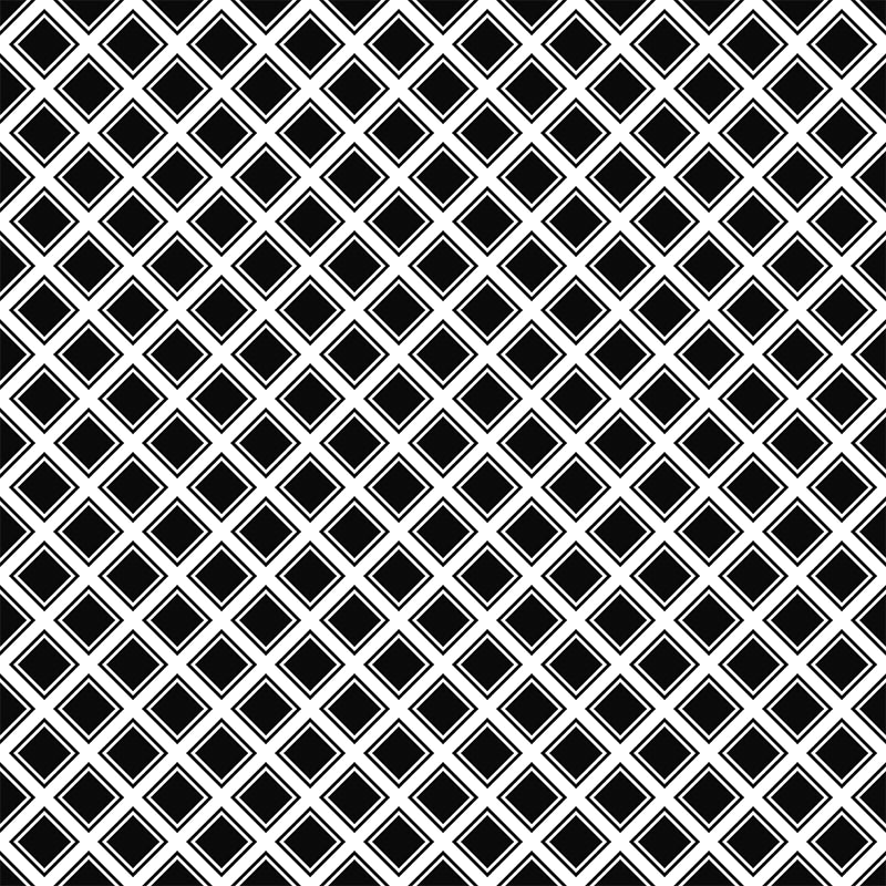 Contemporary Square Geometric Mural Wallpaper Illustration Multiple Sizes Available