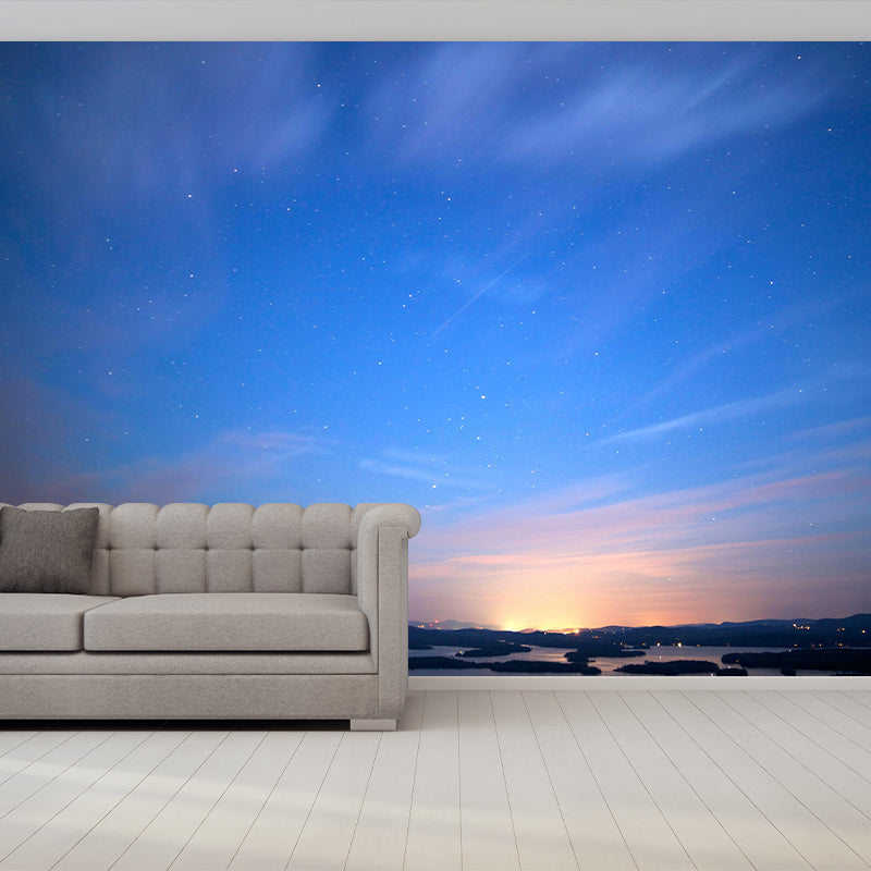 Photography Sky Mural Wallpaper for Sitting Room Decor Multiple Sizes Available