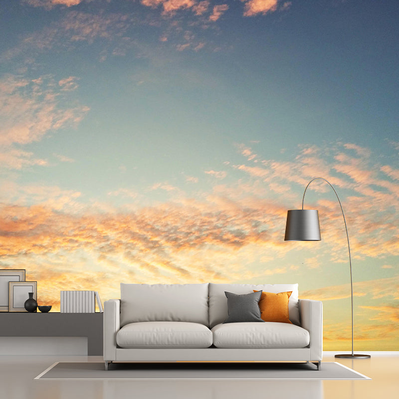 Photography Sky Mural Wallpaper for Sitting Room Decor Multiple Sizes Available