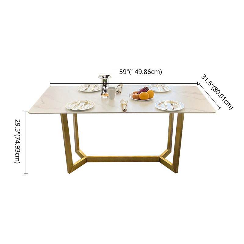 Ensemble de salle à manger Nordic Rectangle Table à manger