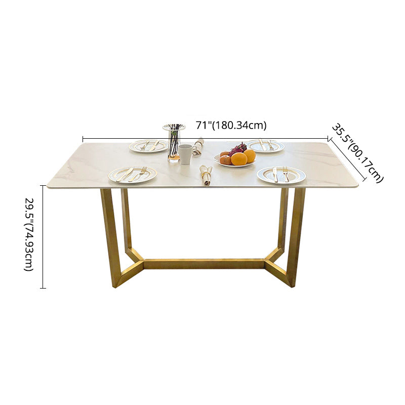 Ensemble de salle à manger Nordic Rectangle Table à manger