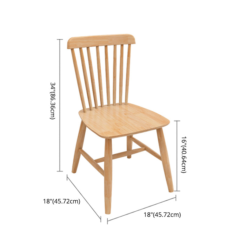 Contemporary Style Standard Wood Dining Room Set of Rectangle Shape for Kitchen Table Set
