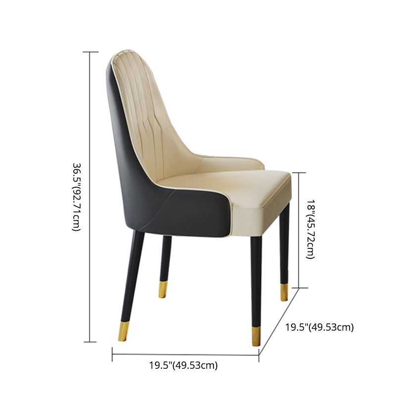 Tavolo in marmo in stile moderno con tavolo bianco e 4 gambe nere base per uso domestico