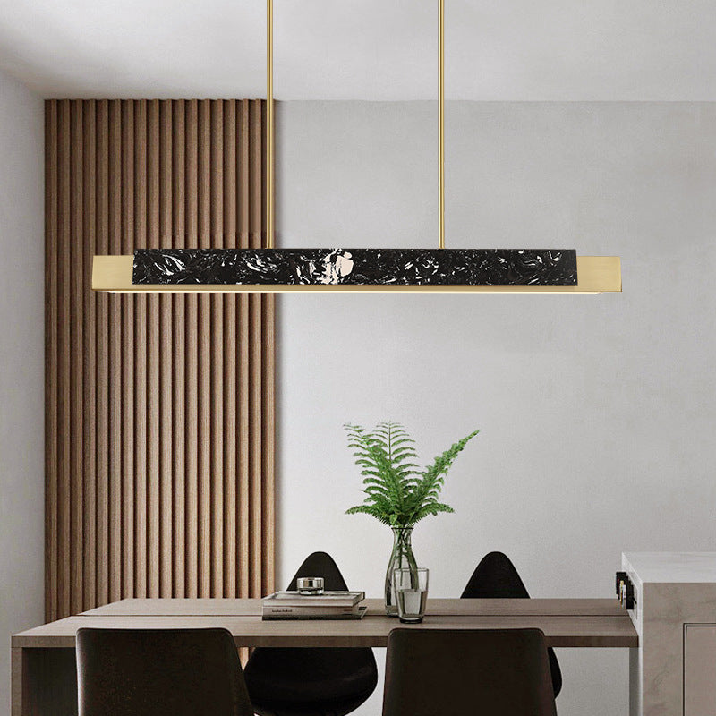 Linear Island Pendant LED New Modern Ceiling Pendant Light for Dining Room