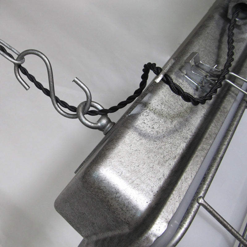 Éclairage d'île linéaire métal