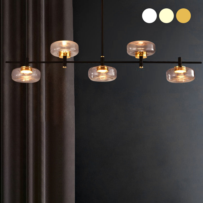 5 Light Kitchen Island Pendant Linear Pendant Lighting Island Light Fixtures