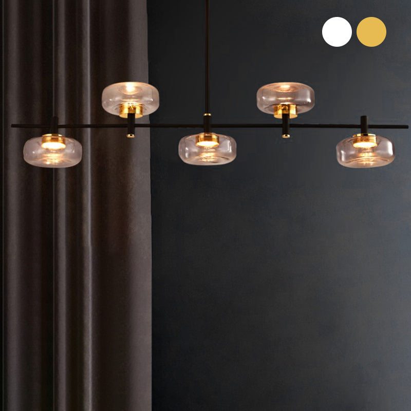 5 Light Kitchen Island Pendant Linear Pendant Lighting Island Light Fixtures