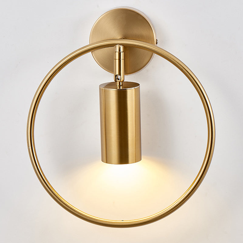 1-Light Metal Sconce Lighting Fixtures Modern Style Wall Sconce Lamp for Bedroom