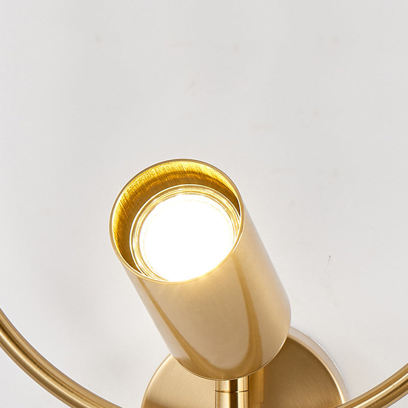 1-Light Metal Sconce Lighting Fixtures Modern Style Wall Sconce Lamp for Bedroom