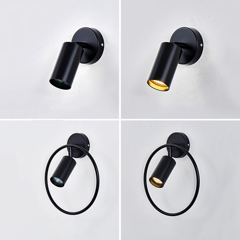 1-Light Metal Sconce Lighting Fixtures Modern Style Wall Sconce Lamp for Bedroom