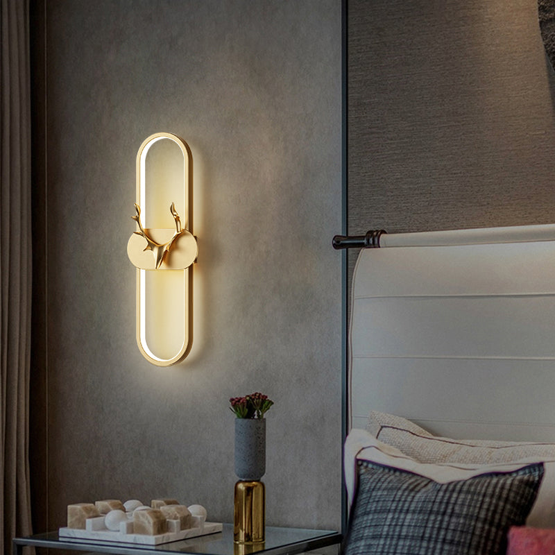 Luce contemporanea a 1 luci a 1 luci a parete a parete a parete lineare per soggiorno per soggiorno