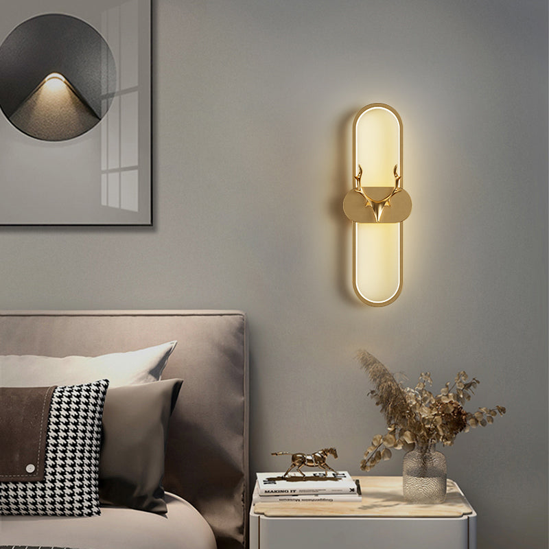 Luce contemporanea a 1 luci a 1 luci a parete a parete a parete lineare per soggiorno per soggiorno