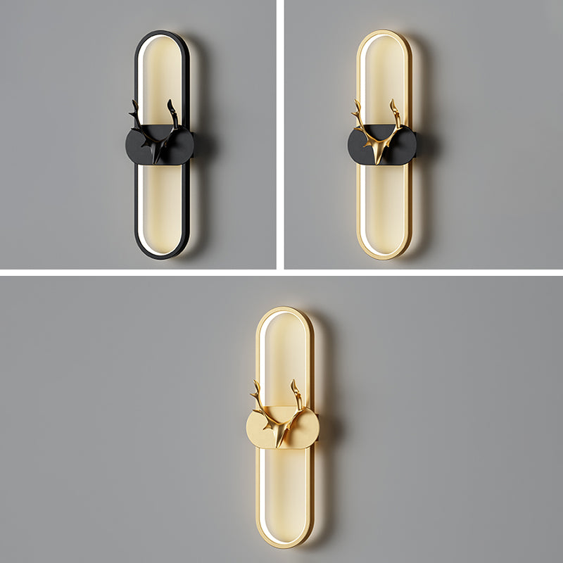 Luce contemporanea a 1 luci a 1 luci a parete a parete a parete lineare per soggiorno per soggiorno