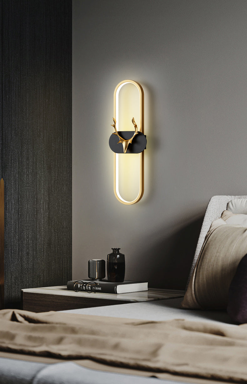 Luce contemporanea a 1 luci a 1 luci a parete a parete a parete lineare per soggiorno per soggiorno