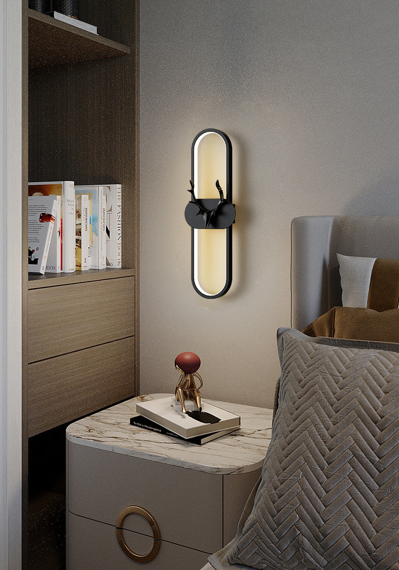 Luce contemporanea a 1 luci a 1 luci a parete a parete a parete lineare per soggiorno per soggiorno