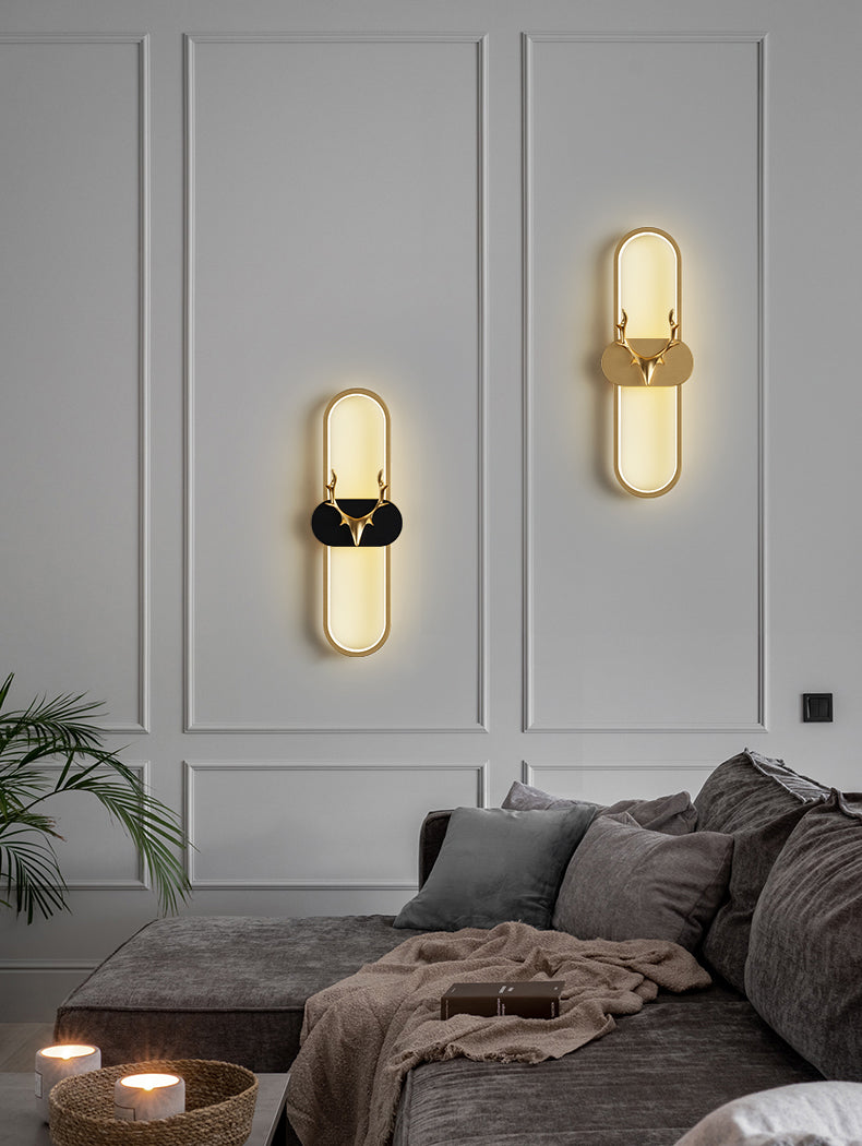 Luce contemporanea a 1 luci a 1 luci a parete a parete a parete lineare per soggiorno per soggiorno