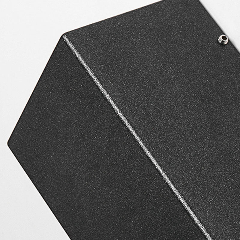 Minimalismo in alluminio esterno Sconcetto a 2 luci a 2 luci a parete montata