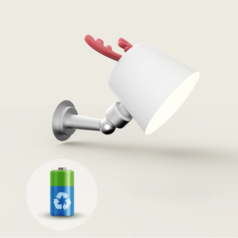 Minimalism Metal Wall Mount Lamp Bedroom Wall Lighting Fixture with 1 Light