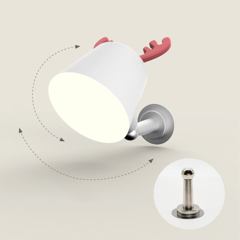 Minimalism Metal Wall Mount Lamp Bedroom Wall Lighting Fixture with 1 Light