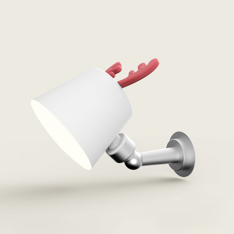 Minimalism Metal Wall Mount Lamp Bedroom Wall Lighting Fixture with 1 Light