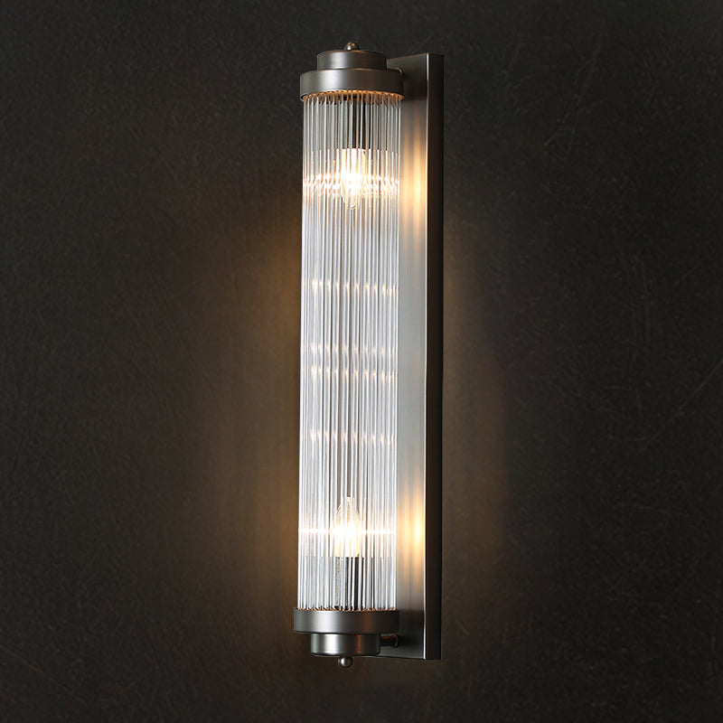 Cilindro a 1 luce moderna fonce luce luce cristallo idee per il soggiorno