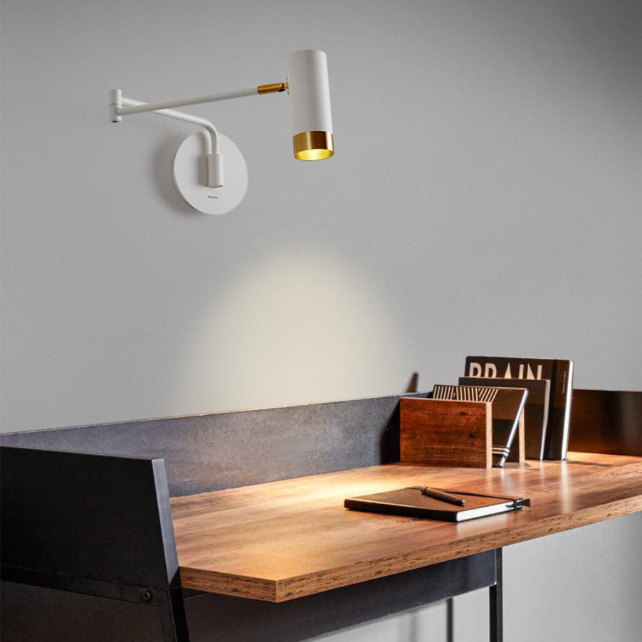 AMBILLO DEL ARM SUCKEL DEL ANTIGUO LIGHT LIGHT METALIC MODERNIC MALLE Light Light para estudio para estudiar