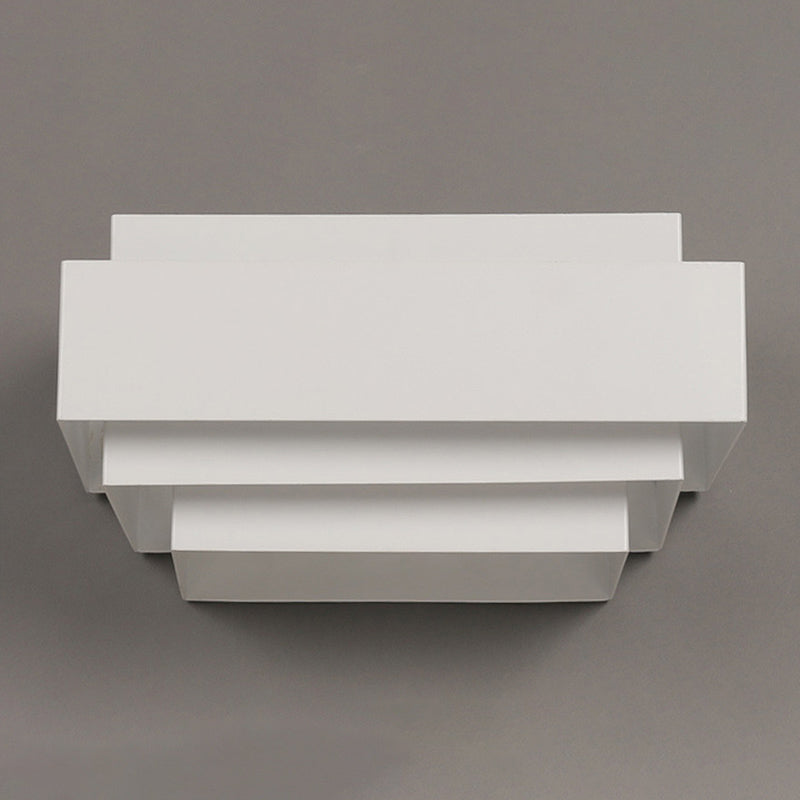 Luces de pared de 2 luces blancas de 2 luces de estilo moderno