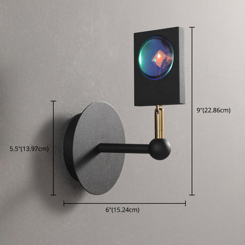 Idee armati di illuminazione a parete in metallo a LED a LED LED MODERNO ARMATO per camera da letto