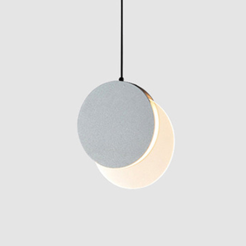 Metal Contemporary Pendant Light 1-Light Hanging Ceiling Light for Dining Room