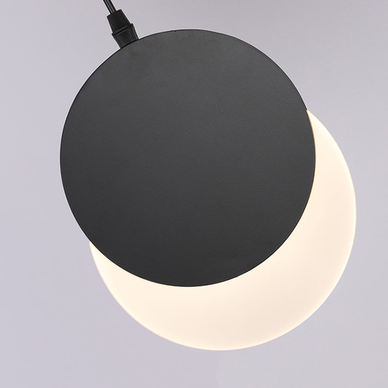 Metal Contemporary Pendant Light 1-Light Hanging Ceiling Light for Dining Room