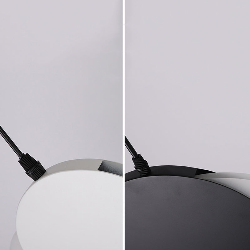 Metal Contemporary Pendant Light 1-Light Hanging Ceiling Light for Dining Room