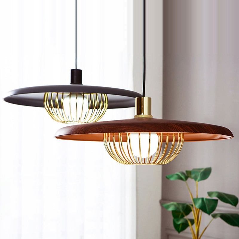 Metal Nordic Modern Modern suspension de plafond Light 1-Light Pendant Light for Dining Room