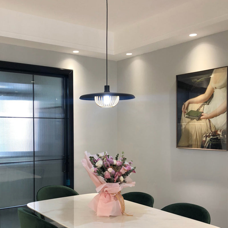 Metal Nordic Modern Modern suspension de plafond Light 1-Light Pendant Light for Dining Room