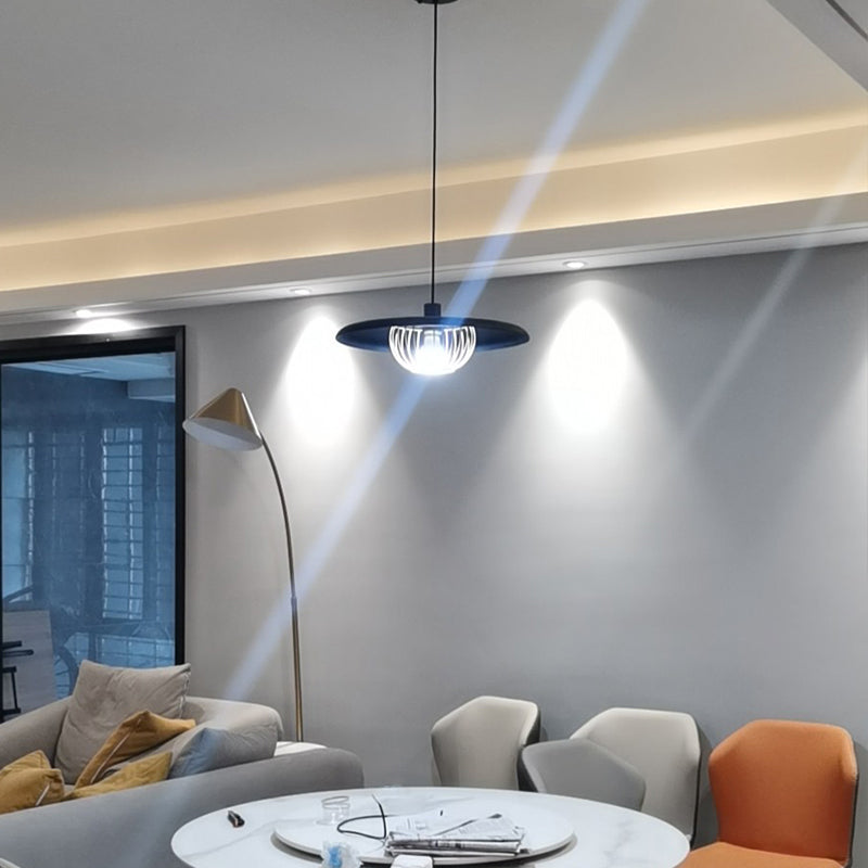 Metal Nordic Modern Modern suspension de plafond Light 1-Light Pendant Light for Dining Room