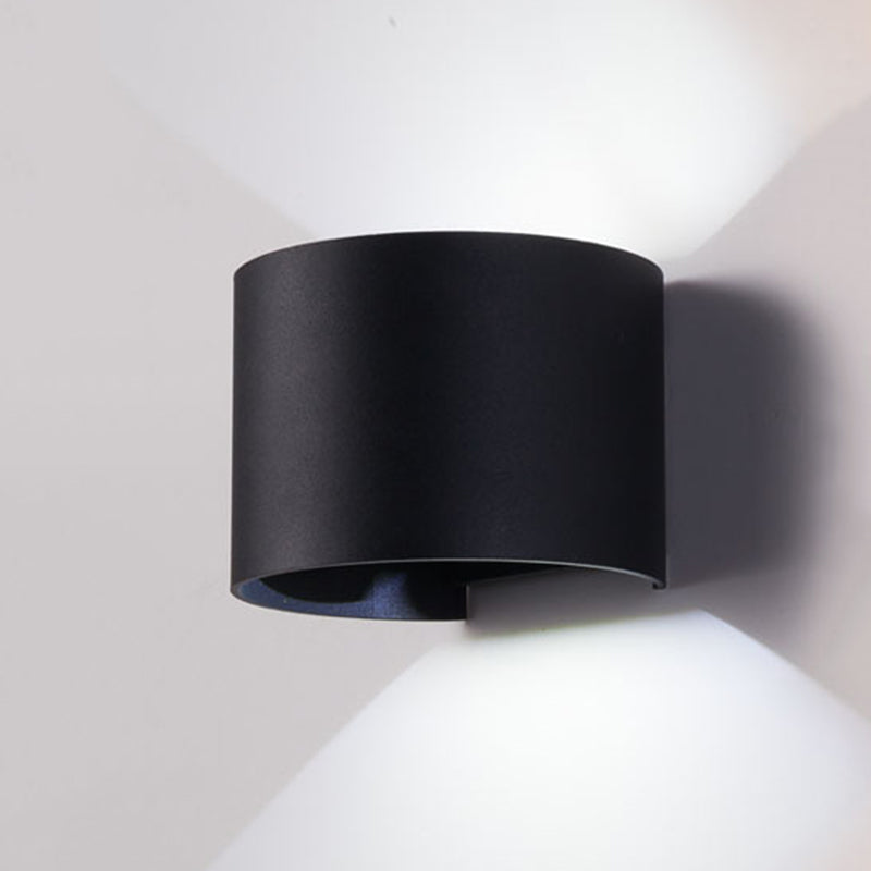 Lumières murales en aluminium à 2 lumière