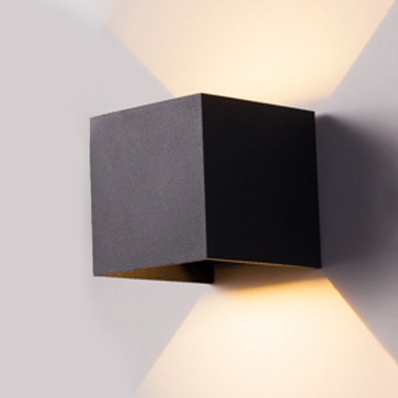 Lumières murales en aluminium à 2 lumière