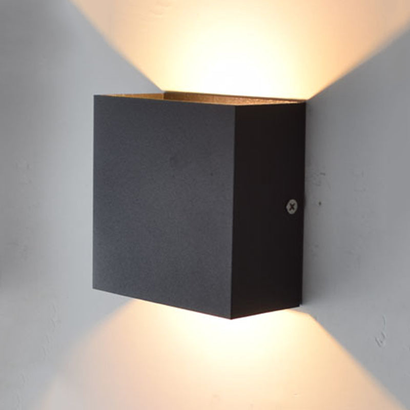 Lumières murales en aluminium à 2 lumière