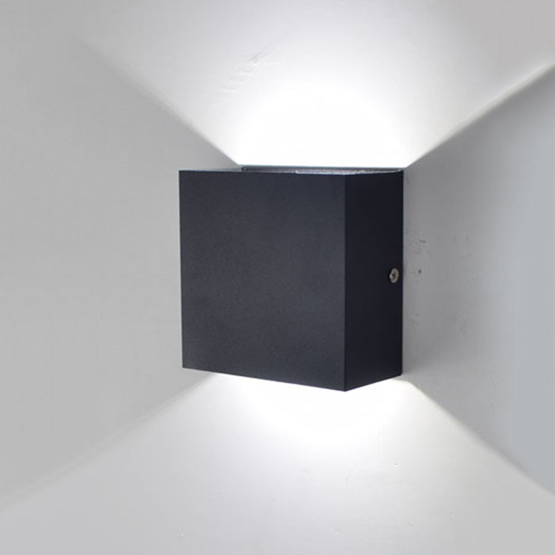 Lumières murales en aluminium à 2 lumière