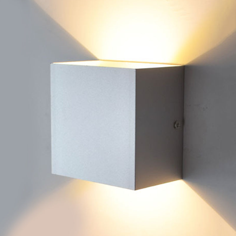 Lumières murales en aluminium à 2 lumière