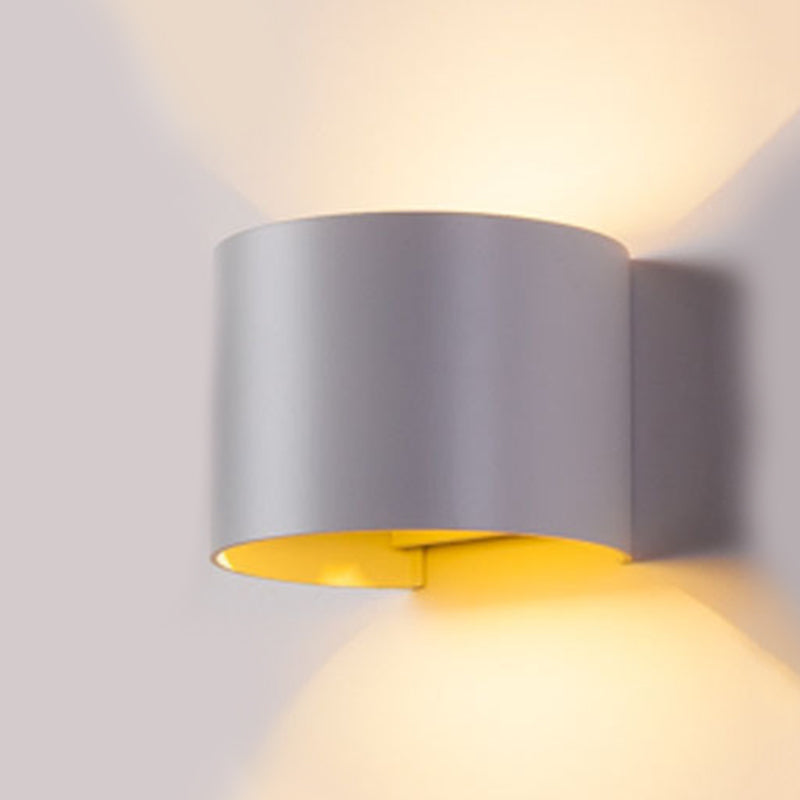 Lumières murales en aluminium à 2 lumière