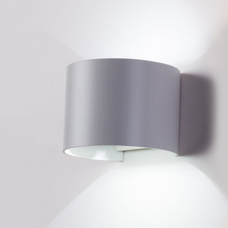 Lumières murales en aluminium à 2 lumière