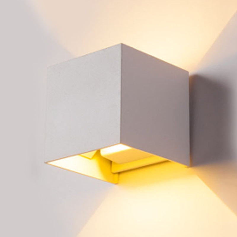 Lumières murales en aluminium à 2 lumière