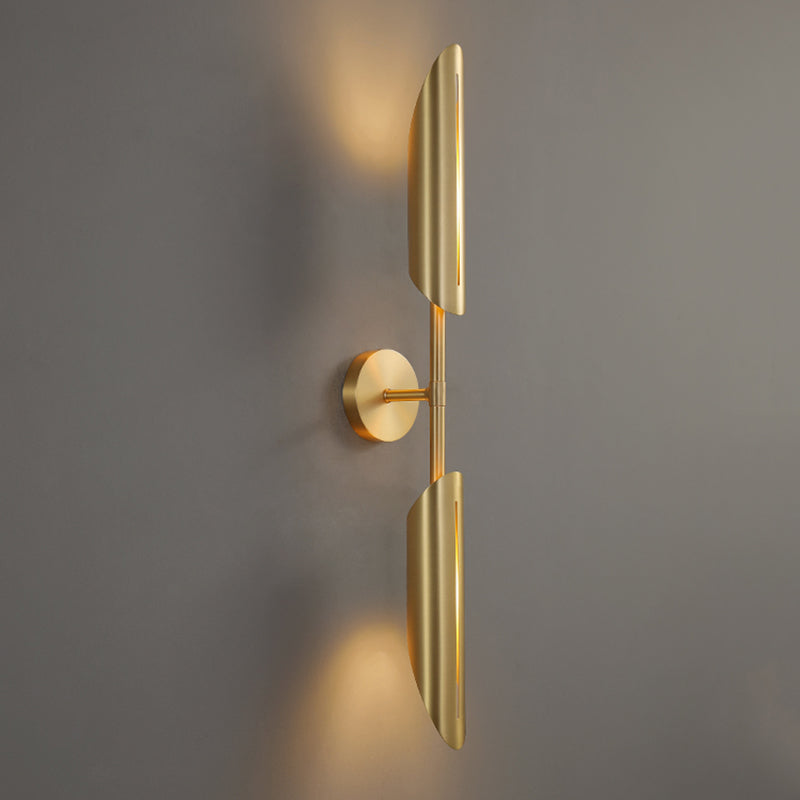 Lampada con appunti con appunti in stile moderno in stile moderno in metallo da letto da letto in rame in rame