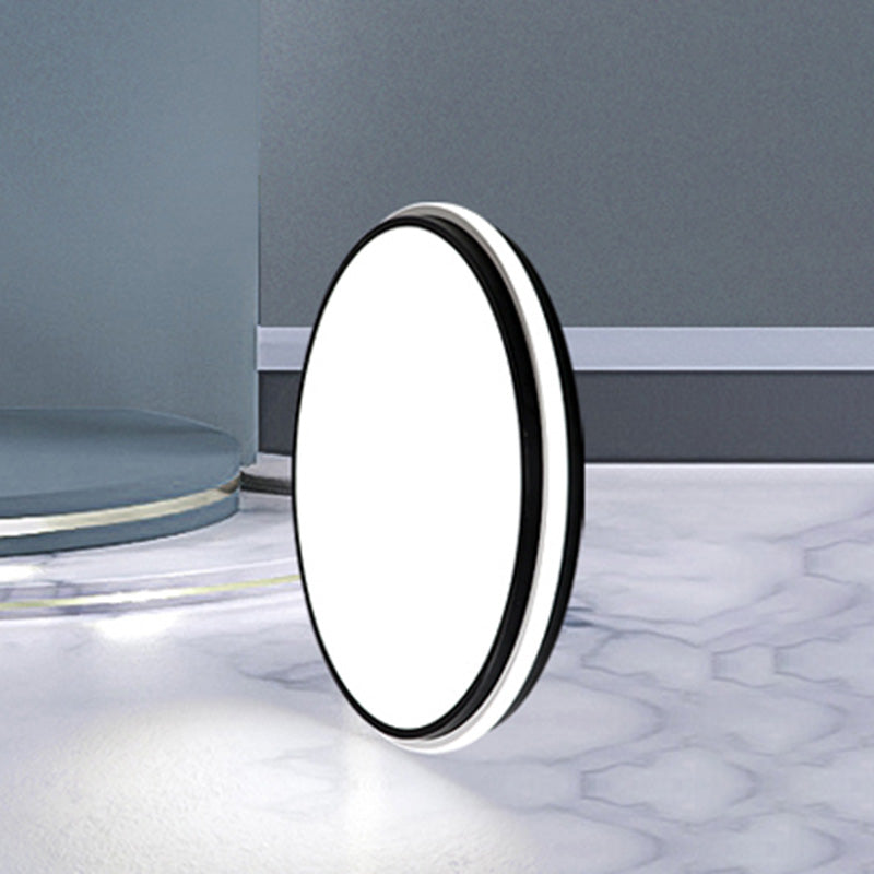 Rectangular Flush Mount Ceiling Light with Acrylic Shade for Living Room