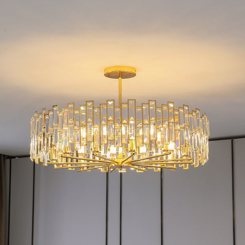 Ronde cirkel hanglamp moderne kroonluchter voor woonkamer eetkamer