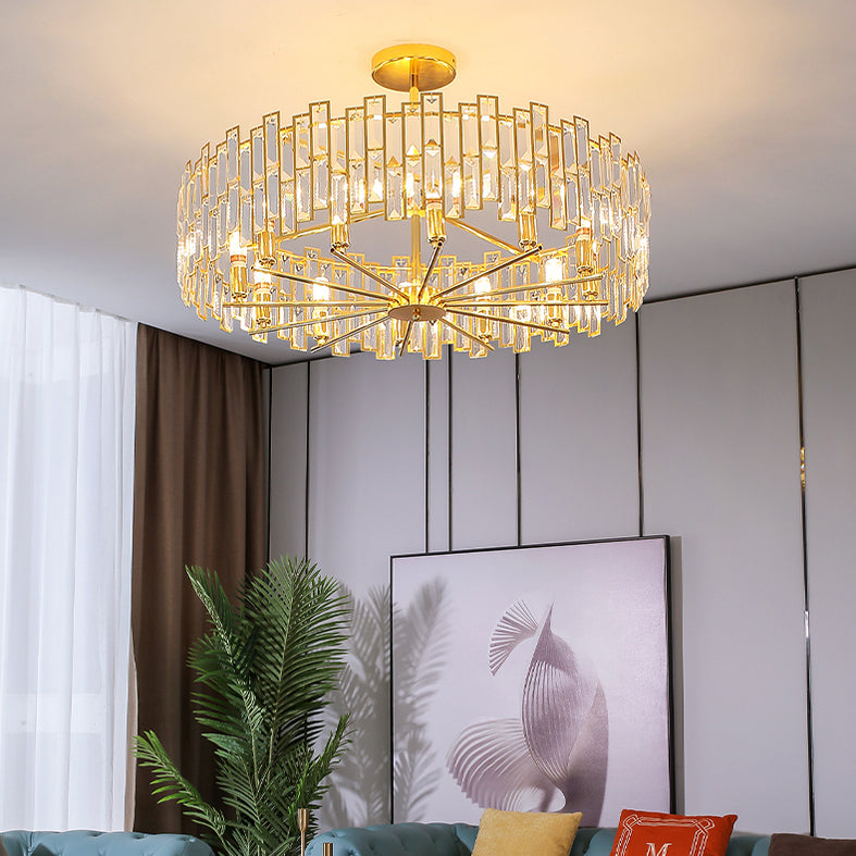 Ronde cirkel hanglamp moderne kroonluchter voor woonkamer eetkamer