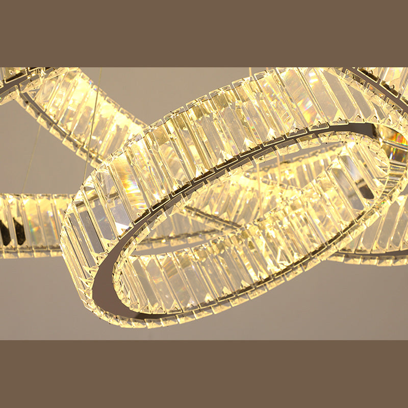 Lumo rotondo moderno a ciondolo moderno dimmerabile per soggiorno sala da pranzo