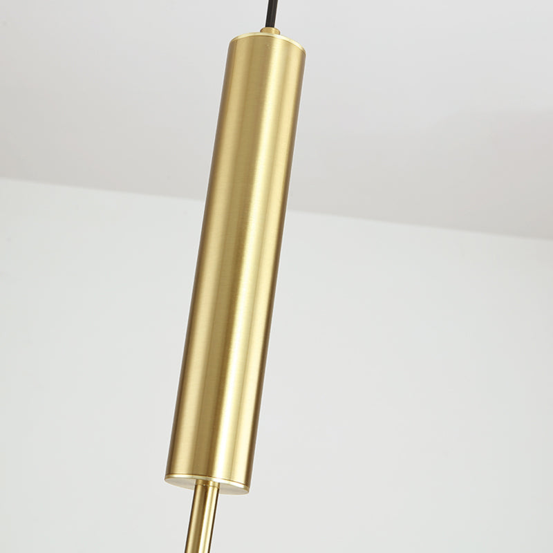 Ring and Oval Shape LED Pendant Light Modern Style Simple Metal Ceiling Pendant Light