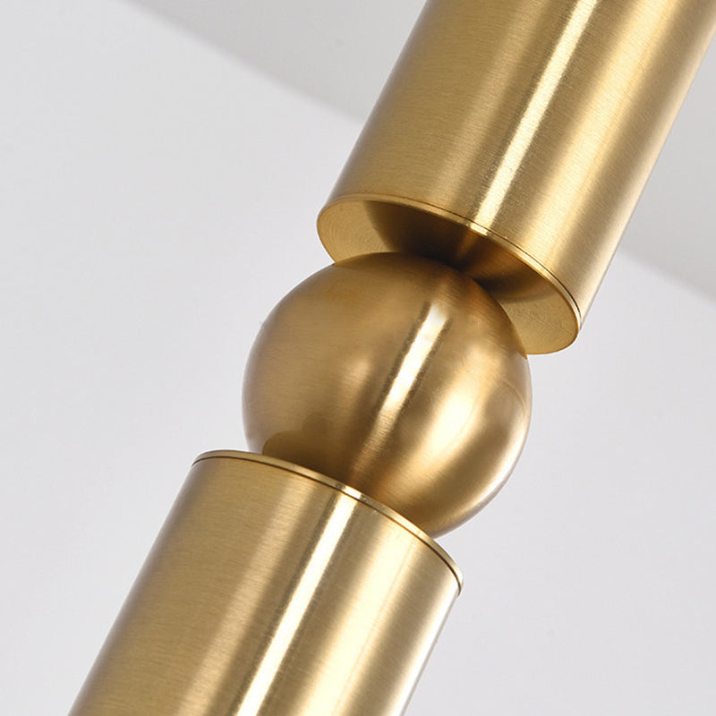 Luce appesa al metallo a testa singola Luce appesa in stile postmoderno per caffetteria